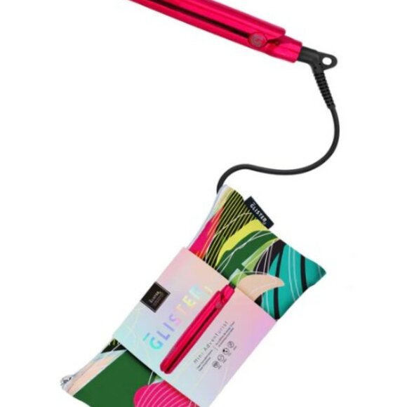 Glister Mini Adventurist Travel Straightener, Flamingo - Picture 3 of 3